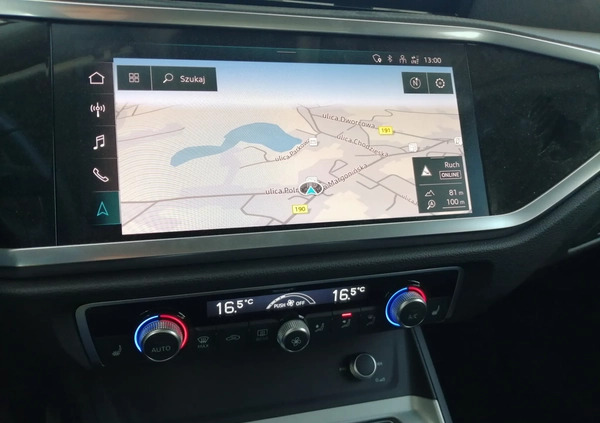 Audi Q3 cena 136900 przebieg: 18760, rok produkcji 2021 z Pasłęk małe 191
